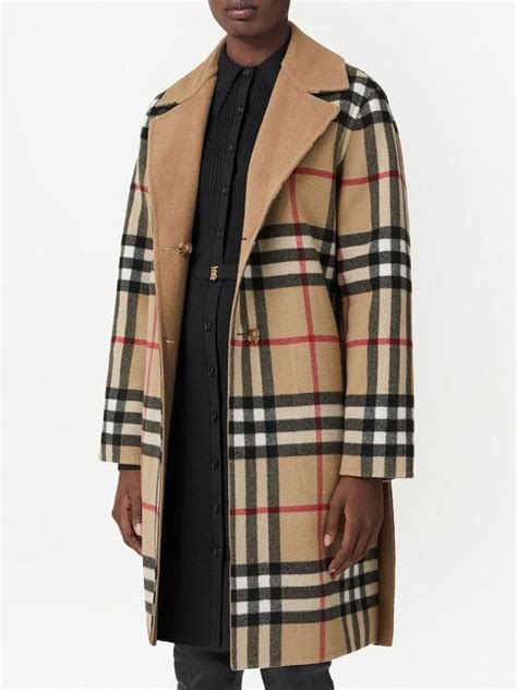 burberry crinkle coat|Burberry check wool coats.